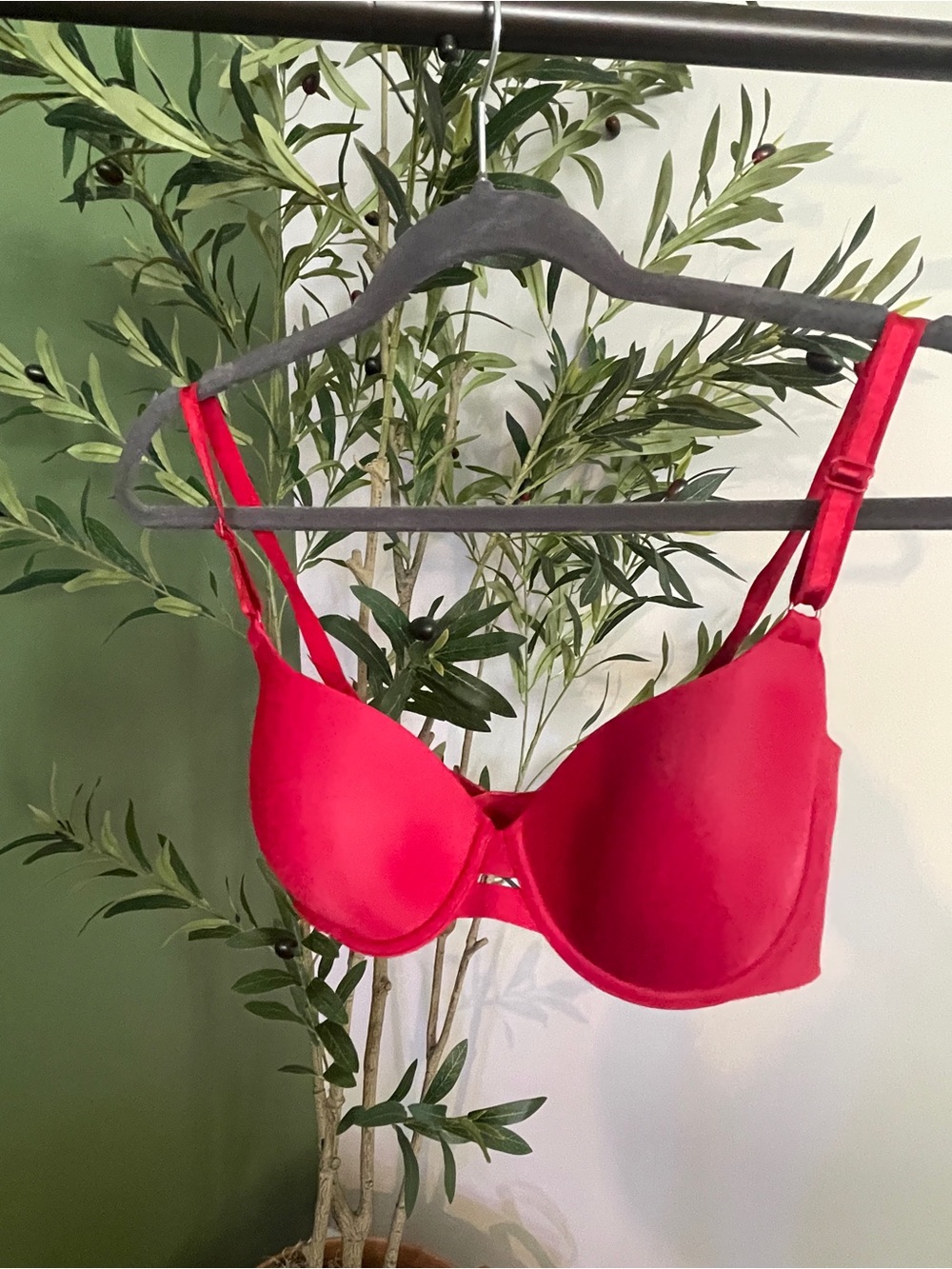 Women’s Red Contour T-Shirt Bra